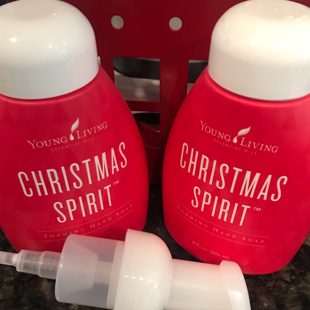2 pk Christmas Spirit foaming hand soap